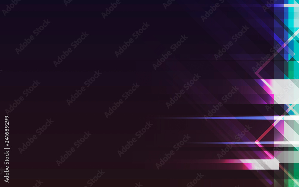 Wall mural Neon light background