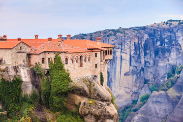 Obraz premium Klasztor Varlaam w Meteory, Grecja