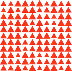 Triangles with a RED gradient. Seamless vector pattern for design of fabric, wallpapers. . Vector