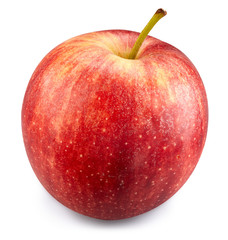 Red apple isolated on white