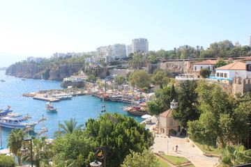 Fototapeta na wymiar view of Antalya