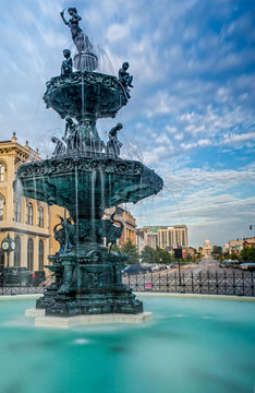 Court Square Fountain - Artesian Basin in Montgomery, Alabama