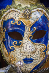 Colorful mask in Venice, Italy