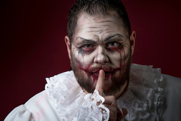 Scary Evil Clown