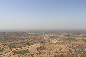 mountains and valley