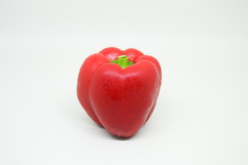 Bell pepper isolated on white background
