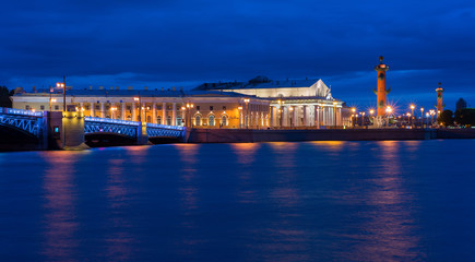 Fototapeta na wymiar Embankment in St. Petersburg..