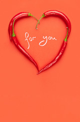 peppers heart, pop art, valentines day