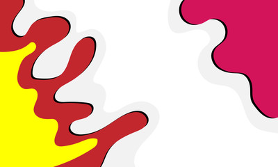 Vertical banners set with 3D abstract background and paper cut shapes. Vector design layout for business presentations, flyers, posters and invitations. Colorful carving art