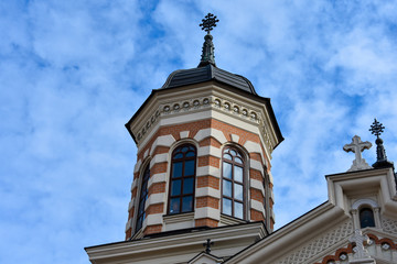 Fototapeta na wymiar Orthodox Church in Bucharest, Romania