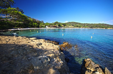 Porquerolles - plage d'argent