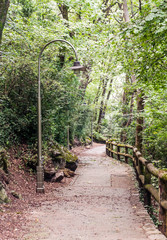 Obraz premium Mountains of Andorra la Vella with the Pyrenees in the background