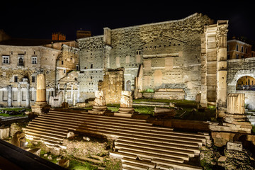 Forum of August. Roman forum