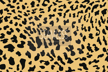 Leopard seamless pattern. Animal print. Vector background. Animal skin, tiger stripes, abstract pattern, line background, fabric. Amazing hand drawn vector illustration. Colorfull artwork.
