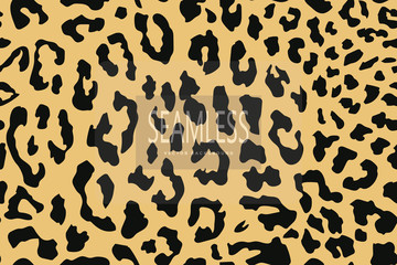 Leopard seamless pattern. Animal print. Vector background. Animal skin, tiger stripes, abstract pattern, line background, fabric. Amazing hand drawn vector illustration. Colorfull artwork.