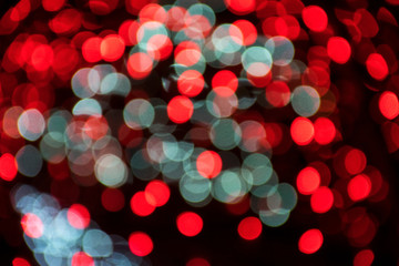 defocused lights