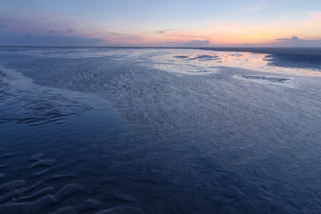 Abendstimmung am Strand von Langeoog