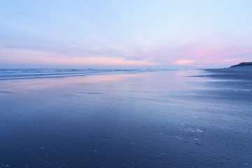 Obraz premium Morgenstimmung am Strand von Langeoog