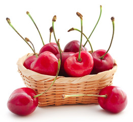 Fresh and juicy cherry