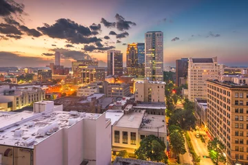 Deurstickers Birmingham, Alabama, USA downtown city skyline © SeanPavonePhoto