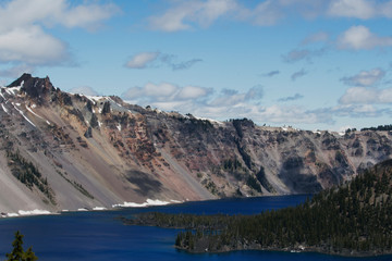 Naklejka premium Crater Lake