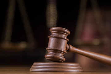Gavel,Law theme, mallet of judge concept