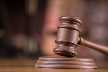Gavel,Law theme, mallet of judge concept