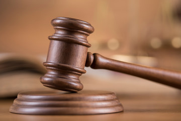 Gavel,Law theme, mallet of judge concept