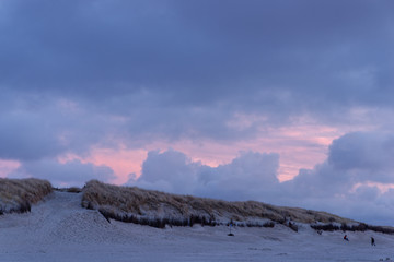 Dünen im Abendlicht