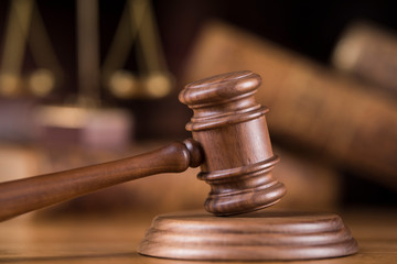 Gavel,Law theme, mallet of judge concept