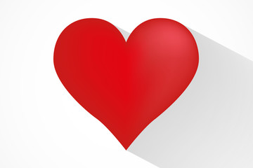 Heart shape for celebrations, vector, illustration, eps file