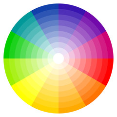 Obraz premium color wheel 12-colors