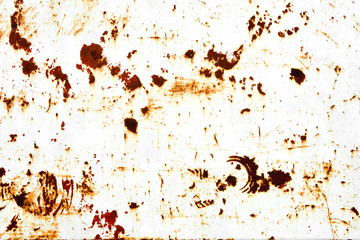 Rusted iron plate background