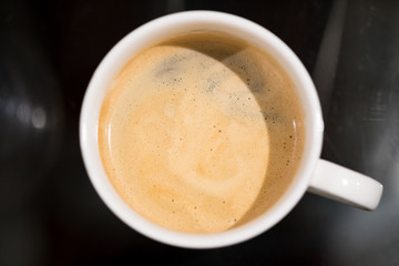 Hot coffee cup
