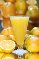 glass of orange juice