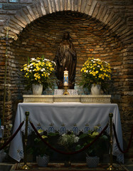 The shrine of Virgin Mary
