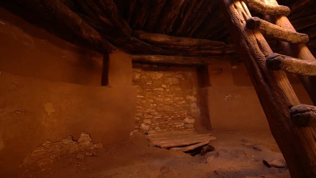 Edge Of Cedars Native American Ruins Ancestral Puebloan Site in Utah USA