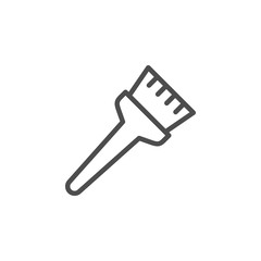 Brush line icon