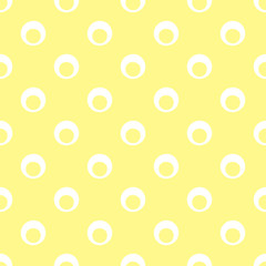 Cute baby vector seamless pattern
