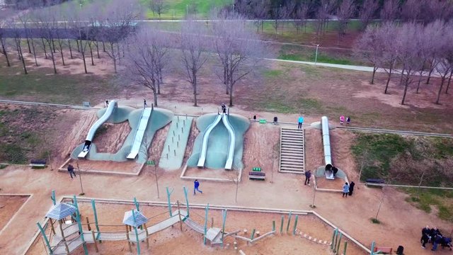 parque infantil desde el aire