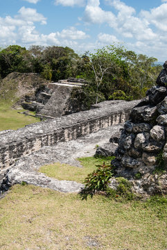 Xunantunich, an Ancient Mayan archaeological site in western Belize
