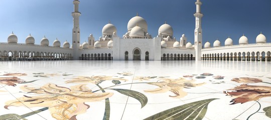 мечеть в Абу Даби
