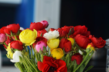 beautiful spring bouquet