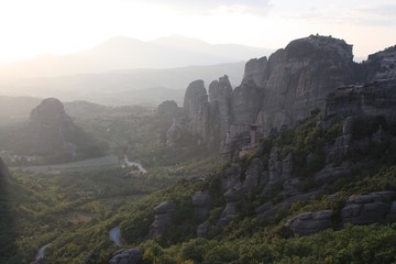 Fototapeta na wymiar Météores, Grèce