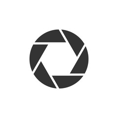Photography camera graphic icon design template