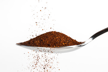 Chili Powder on a Spoon