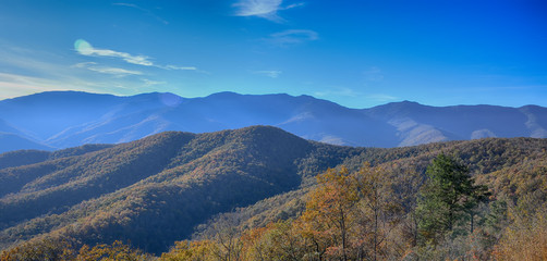 "The Blue Ridgers" Blue Ridge Mountains in Early Fall