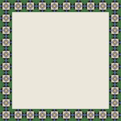 Vectoral illustration of islamic colorful marble patterns presentation board