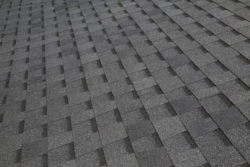 Fototapeta premium Tab styled asphalt roof shingles