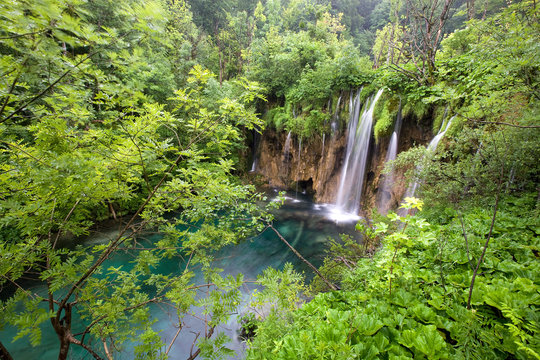 PLITVICE NATIONAL PARK, CROATIA: A UNESCO World Heritage Site.